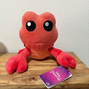 Disney Parks Sebastian Small Soft Toy Plush, The Little Mermaid New With Tag